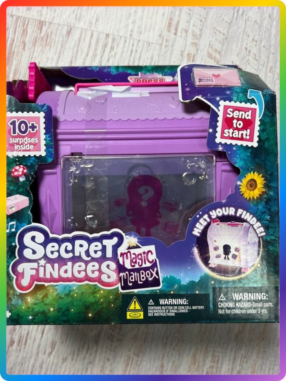 Secret Findees Magic Mailbox Surprise Set Zoee Hailee Mini World NEW